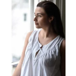 Romantisch nachthemd Emily mouwloos