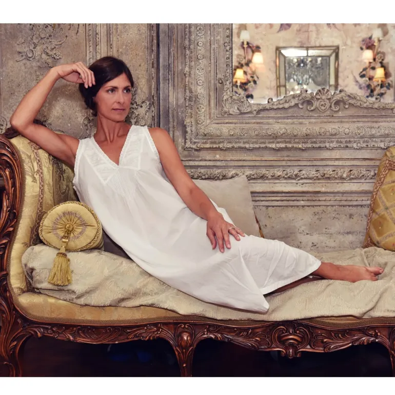 Romantisch nachthemd Jane wit