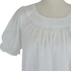 Romantisch nachthemd Juliet broderie wit