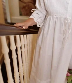 Romantisch nachthemd June wit