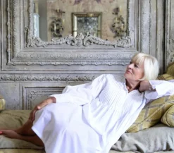 Romantisch nachthemd lange mouw Anna