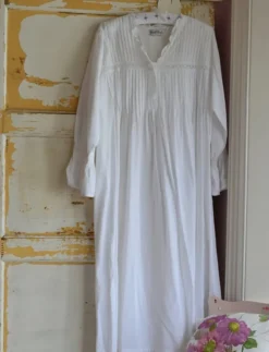 Romantisch nachthemd lange mouw Anna