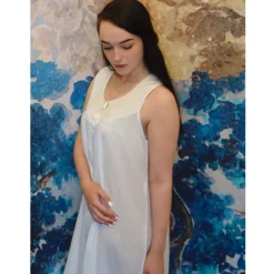 Romantisch nachthemd Nora wit one size