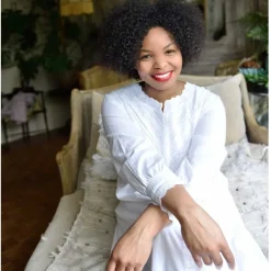 Romantisch nachthemd Olive