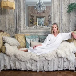 Romantisch nachthemd Sarah 3/4 mouw