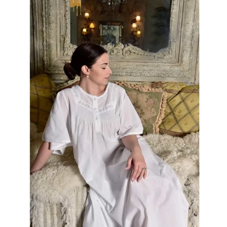 Romantisch nachthemd Serenity 3/4 mouw