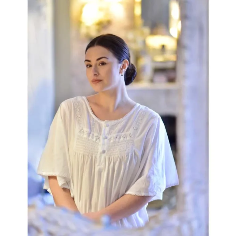 Romantisch nachthemd Serenity 3/4 mouw