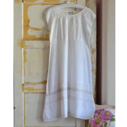 Romantisch nachthemd wit Katherine