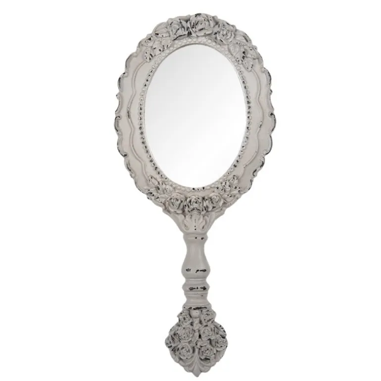 Romantische handspiegel roosjes