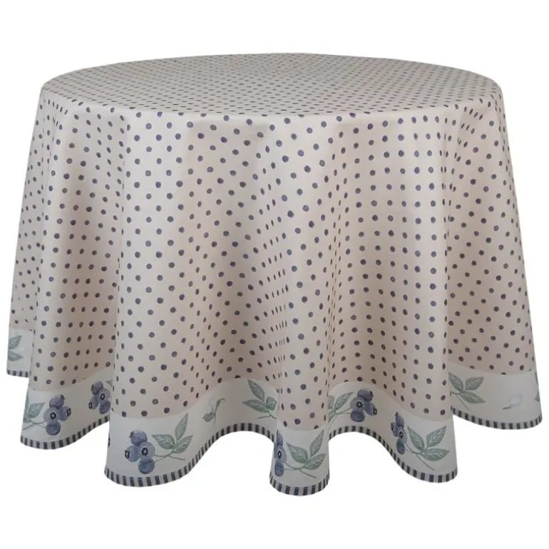 Rond tafelkleed Blueberry Fields 170cm