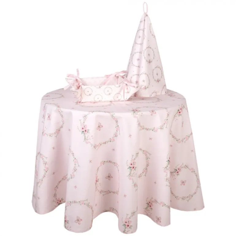 Rond tafelkleed Floral Easter Bunny 170 cm