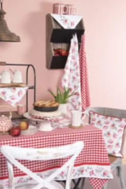 Rond tafelkleed met appels 170 cm