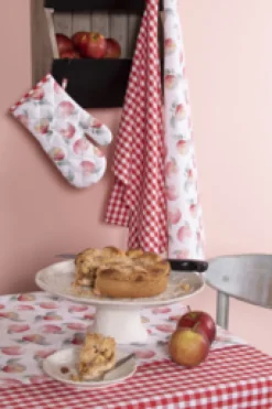 Rond tafelkleed met appels 170 cm