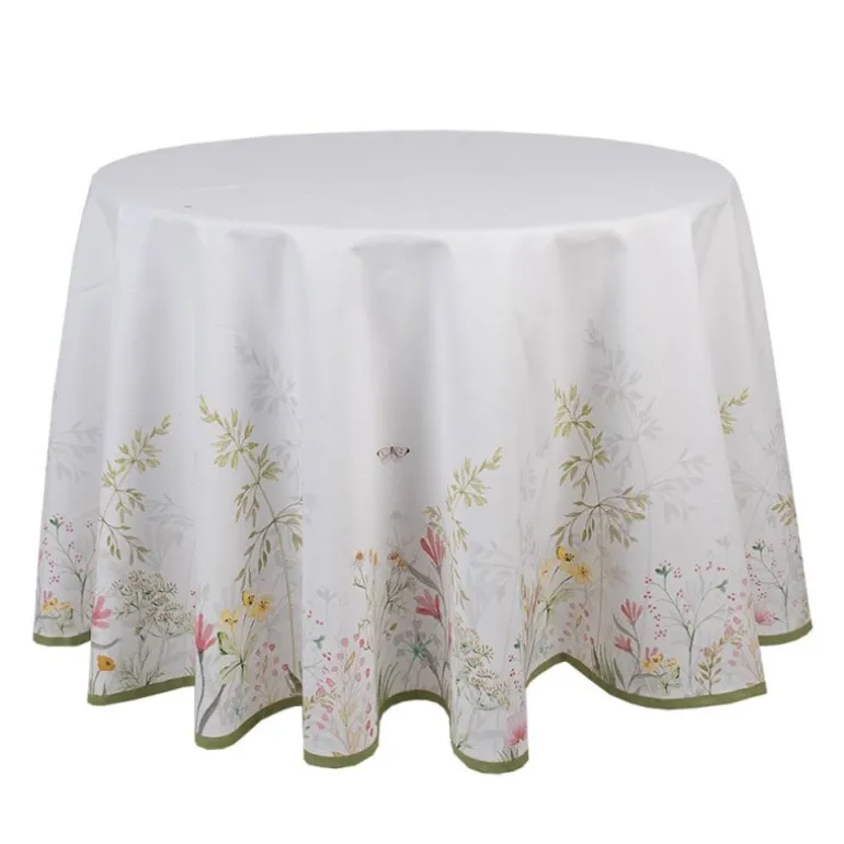 Rond tafelkleed Wildflower Fields 170 cm