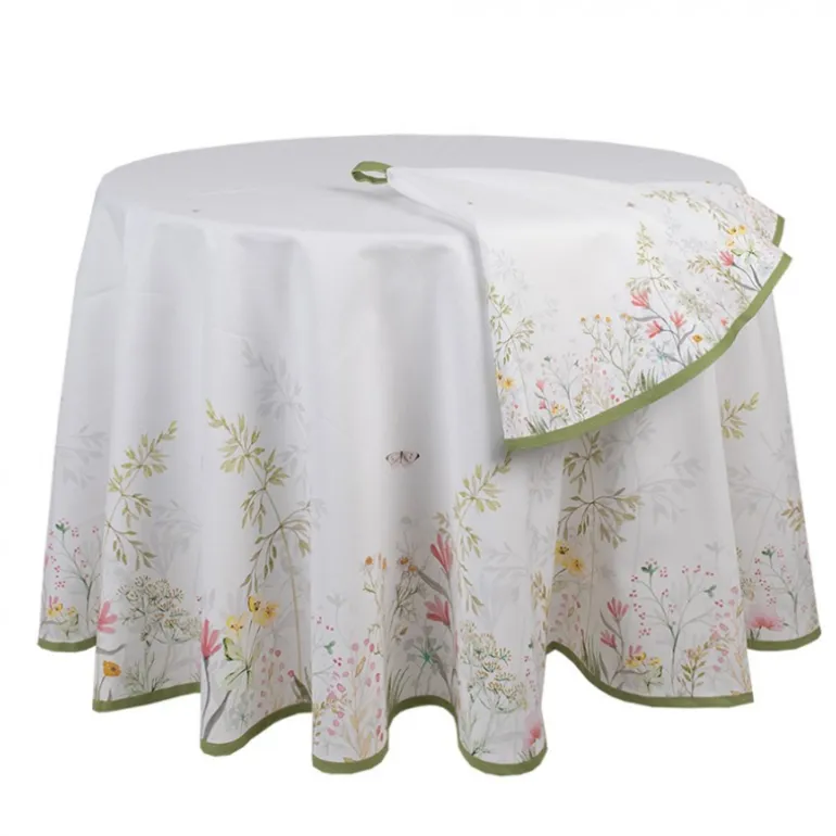 Rond tafelkleed Wildflower Fields 170 cm