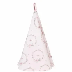 Ronde keukendoek Floral Easter Bunny