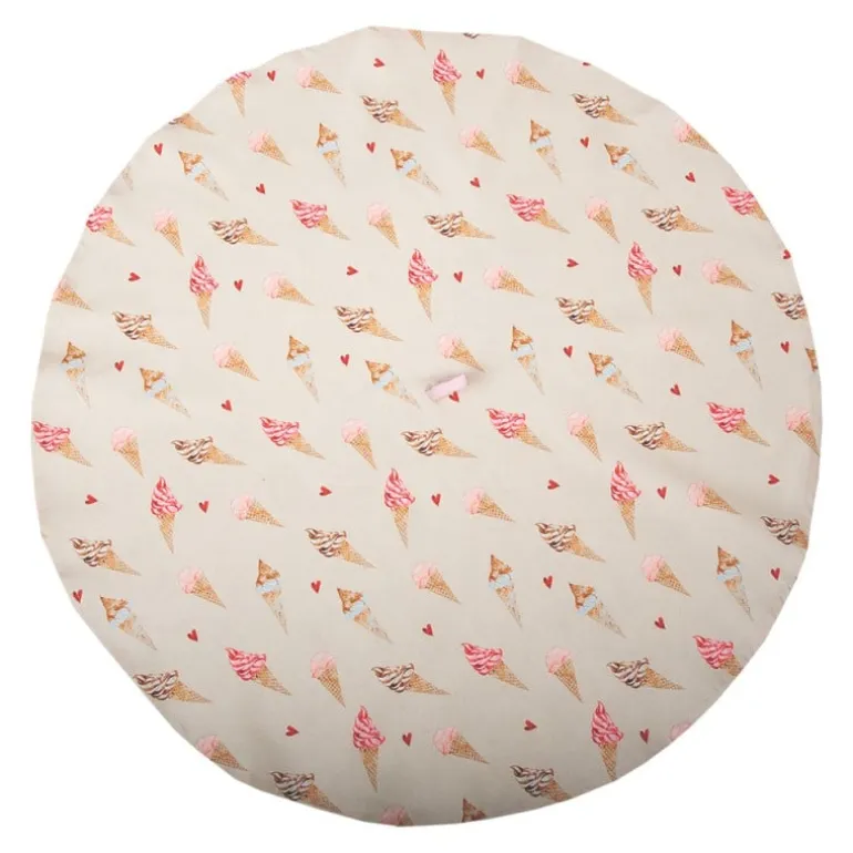 Ronde keukendoek Frosty and Sweet