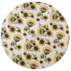 Ronde keukendoek Sunny Sunflowers