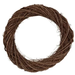 Rotan krans bruin 50 cm