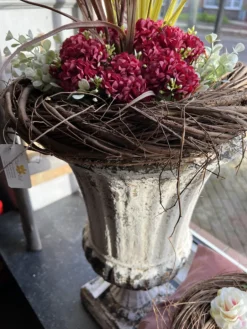 Rotan krans bruin 50 cm