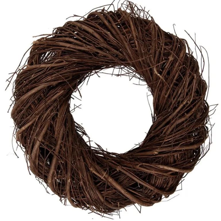 Rotan krans bruin XS 30*8