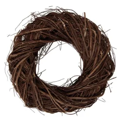 Rotan krans bruin XXS 25*7