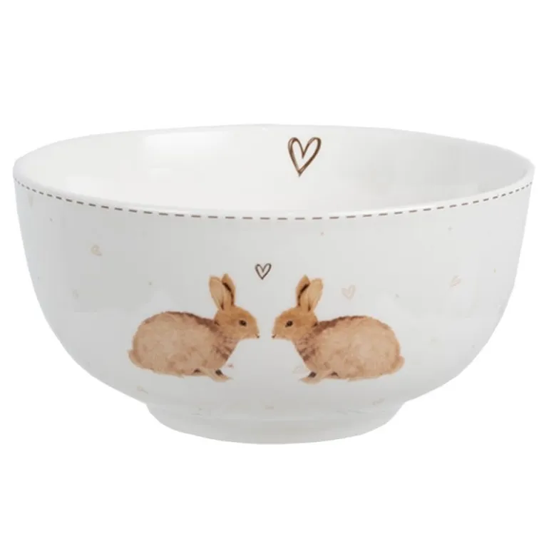 Serveer/soepkom Bunnies in Love 500 ml