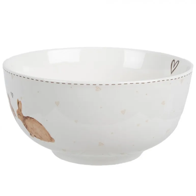 Serveer/soepkom Bunnies in Love 500 ml