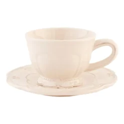 Servies Rustic Romance kop en schotel