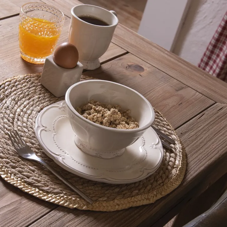 Servies Rustic Romance kop en schotel