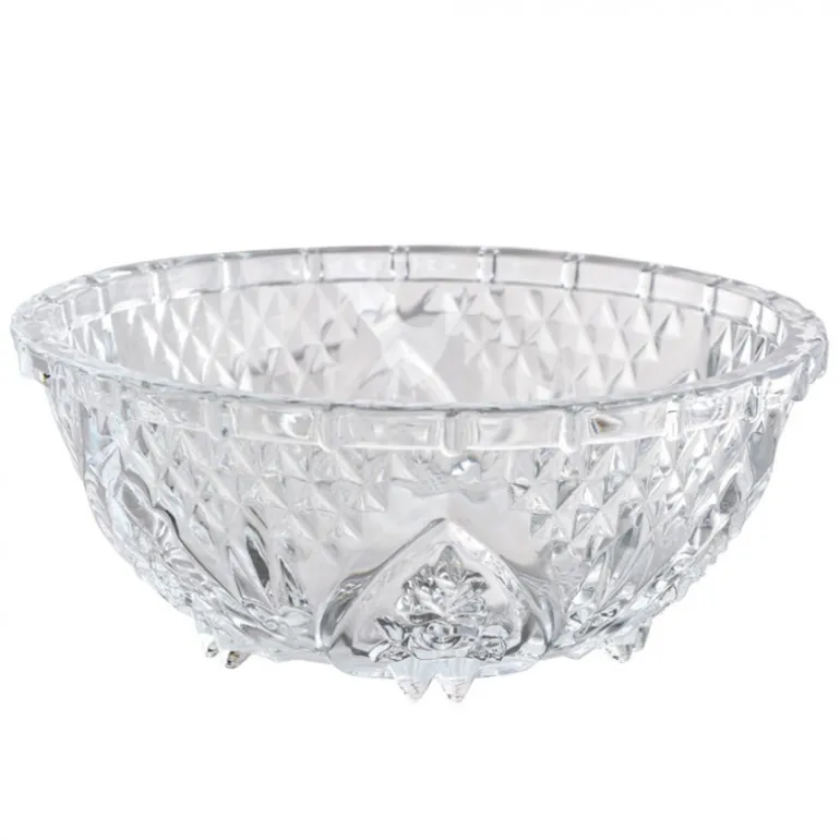 Set van 6 glazen serveer/dessert kommen