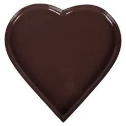 Set van 3 schalen hartvormig roze