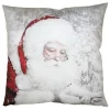 Sierkussenhoes winters met Kerstman 45*45