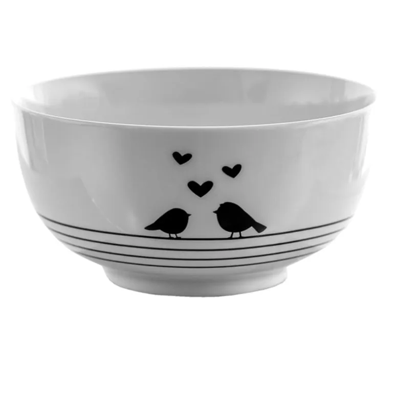 Soep/serveer kom Love Birds 14*7