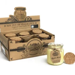 Sojakaars in glazen pot Mystieke Musk