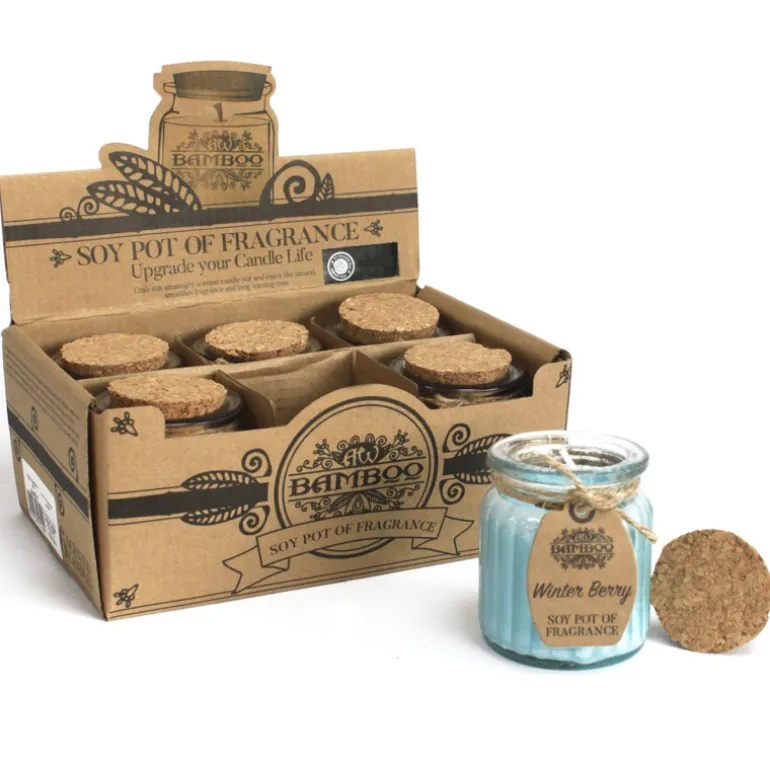 Sojakaars in glazen pot Winterbes