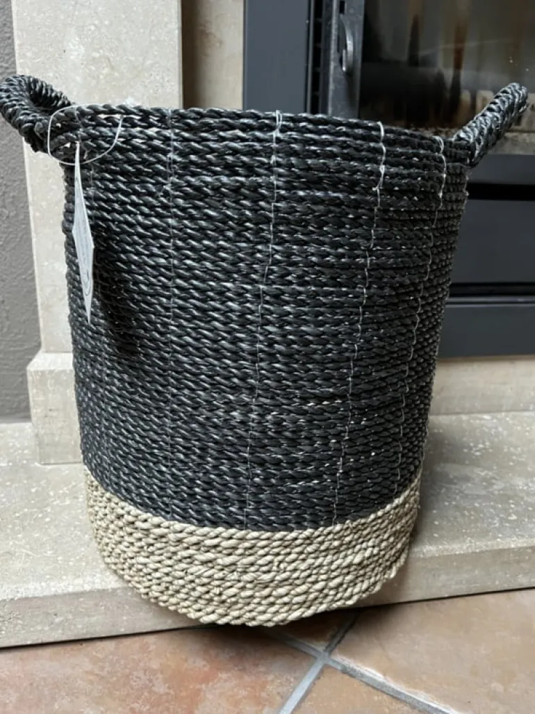 Stevige mand met hengsels zwart 28*38