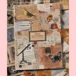 Stickerboekje Vintage