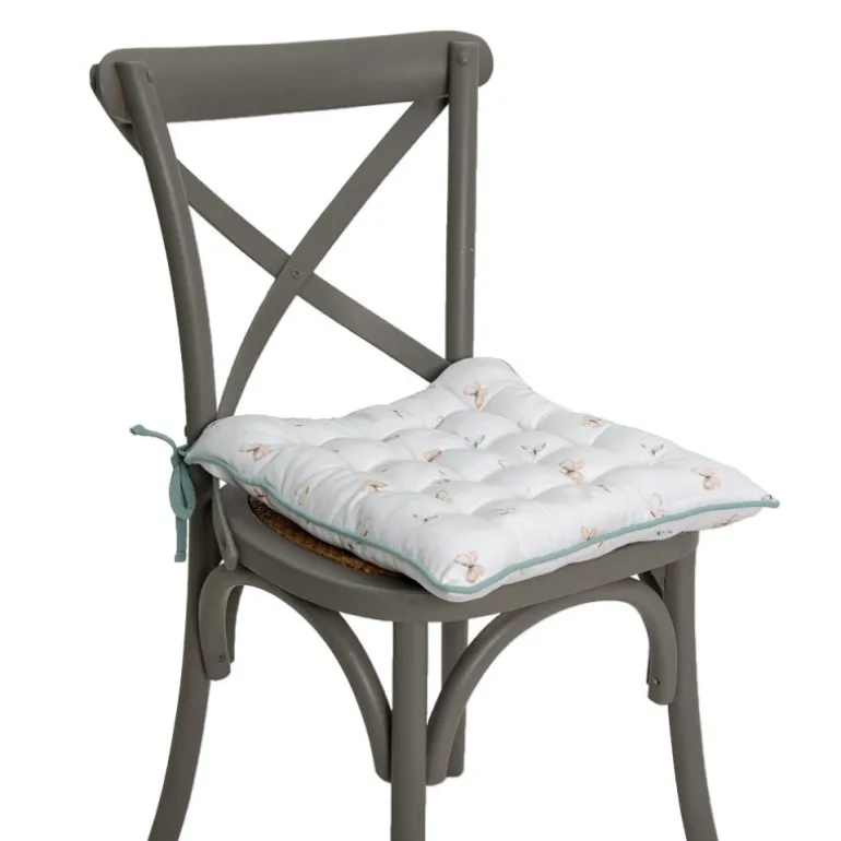 Stoelkussen met foam Flower Bomb