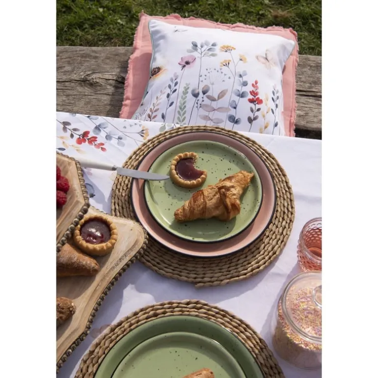 Stoelkussen met foam Flower Bomb