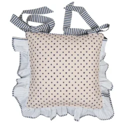 Stoelkussenhoes met ruche Blueberry Fields