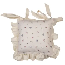 Stoelkussenhoes met ruche Chicken and Rooster