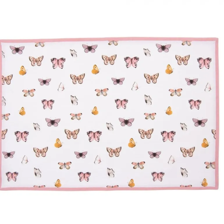 Stoffen placemats (6) Butterfly Paradise