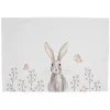 Stoffen placemats (6) Rustic Easter Bunny