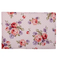 Stoffen placemats Dotty Rose (6)