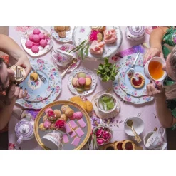 Stoffen placemats Dotty Rose (6)