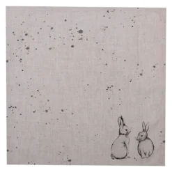 Stoffen servetten (6) Bunny bunnies