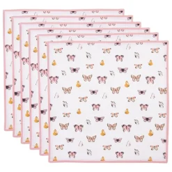 Stoffen servetten (6) Butterfly Paradise