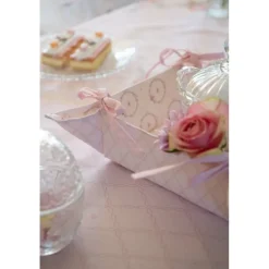 Stoffen servetten (6) Floral Easter Bunny