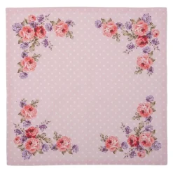 Stoffen servetten Dotty Rose (6)